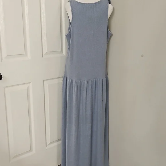 NWT Universal Thread Sky Blue Sleeveless Maxi Dress size M - Picture 6 of 10